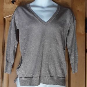 J crew gold sweater